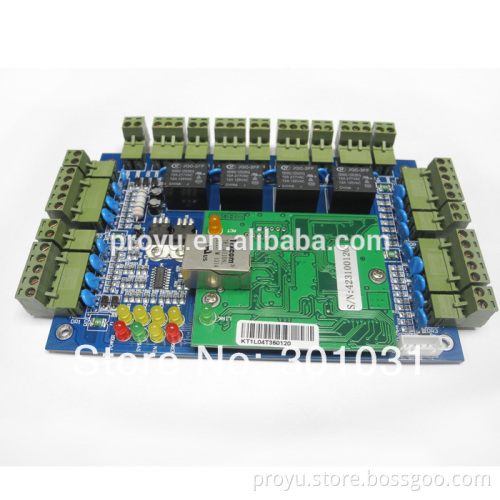 TCP IP Networking access control board for security System PY-4000
